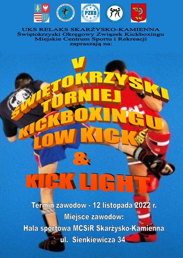 You are currently viewing KOMUNIKAT: V Świętokrzyski Turniej Kickboxingu