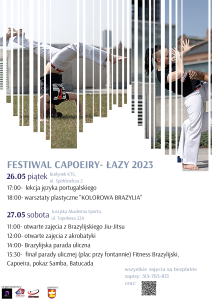 Read more about the article Festiwal Capoeiry 26-28.05 Łazy