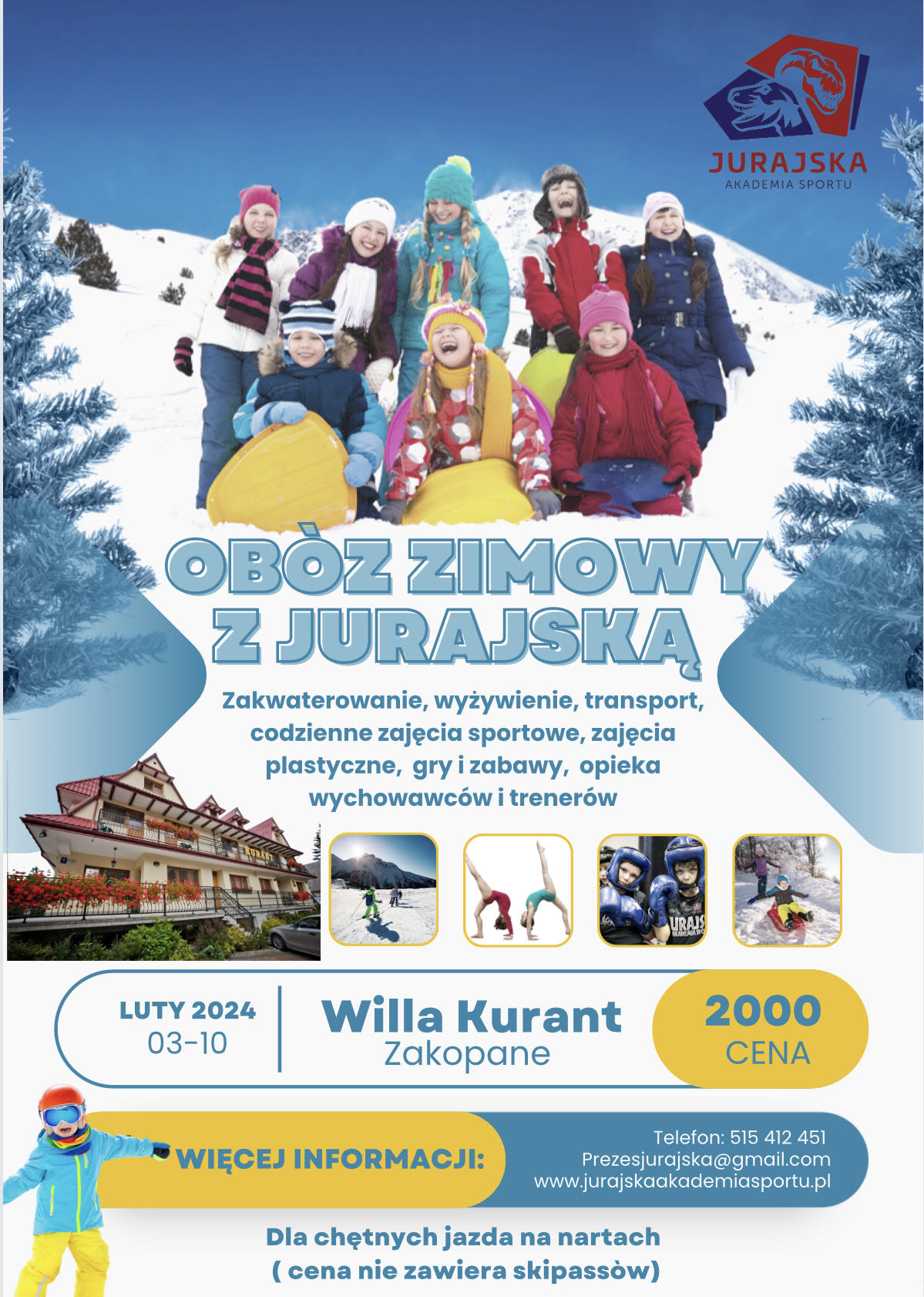 You are currently viewing Obóz zimowy z Jurajską w Zakopanem